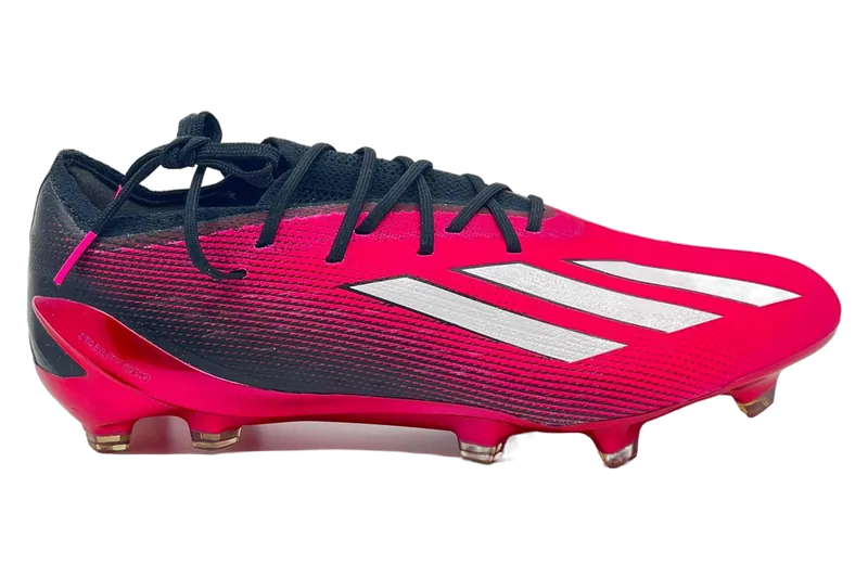 adidas X Speedportal.1 FG in Team Shock Pink / Core Black / Silver Metallic