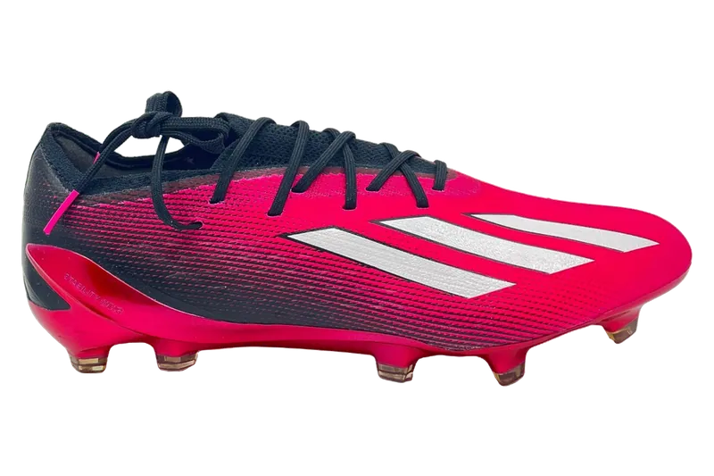 adidas X Speedportal.1 FG in Team Shock Pink / Core Black / Silver Metallic